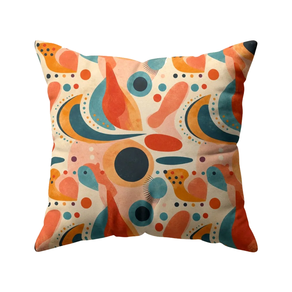 Retro Rhythm cushion cover