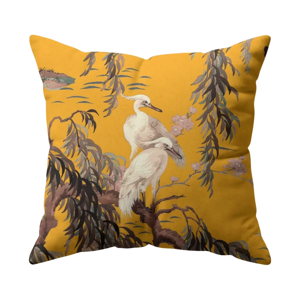 Golden Willow cushion cover